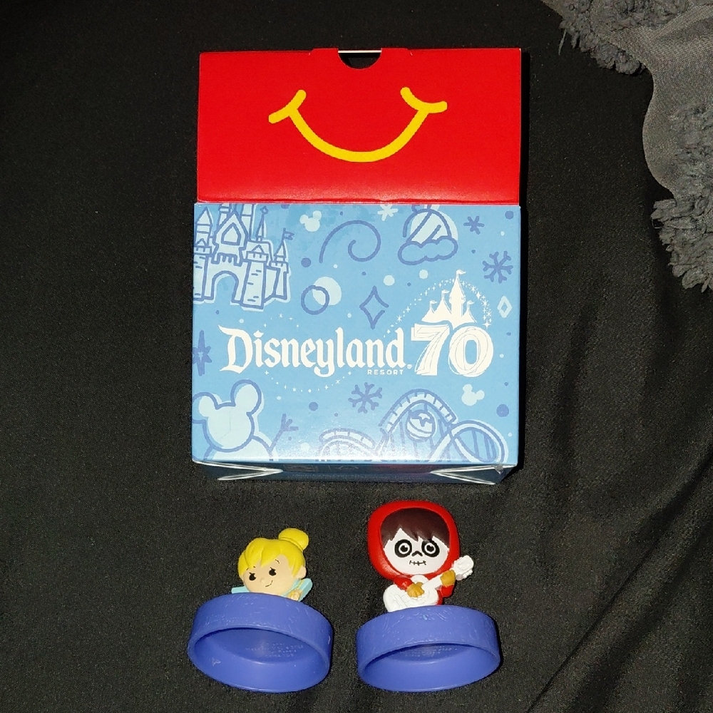 Disney 70 Mcdonalds Toys Tinkerbell And Miguel
